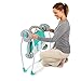 Bright Starts Zig Zag Zebra Portable Swing with Whisperquiet Technology