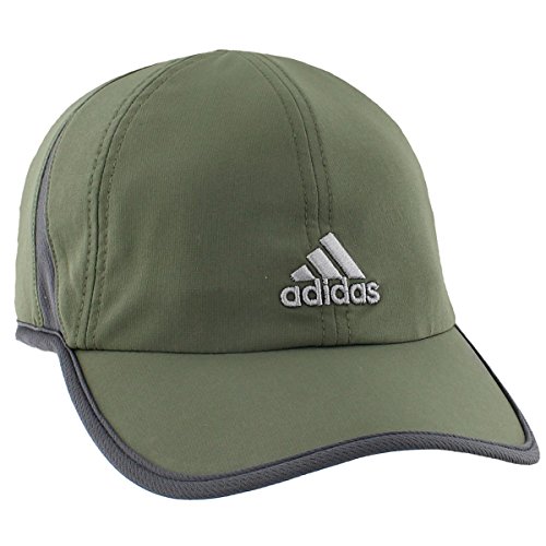 Adidas men s adizero ii cap, one size, base green/dark …