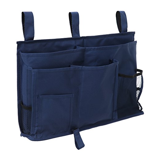 image for Surblue Caddy Hanging Organizer Bedside Storage Bag for Bunk and Hospi
