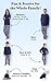 PajamaGram Family Christmas Pajamas Set - Snowfall Plaid Matching Pajamas, Blue