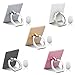 Finger Ring Stand 5 Pack, Ama Forest 360° Rotary Cell Phone Holder with Car Mount Hook Finger Loop Grip Universal Anti-Drop phone Kickstand
