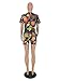 Annystore Short Set Outfit for Women - Casual Sport 2 Piece Short Sleeve Print Top Bodycon Short Pants Set