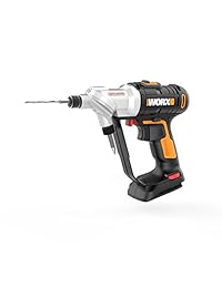 WORX Interruptor 2 en 1 Taladro inalámbrico y controlador con doble palanca giratoria y motor de 2 velocidades con control de par de torsión electrónico preciso - WX176L