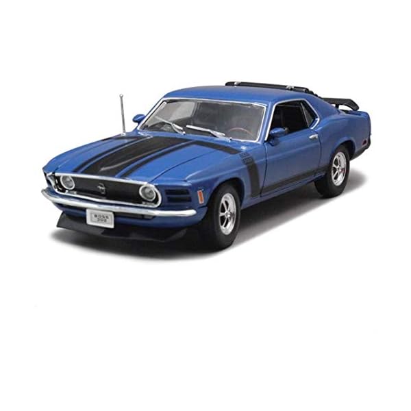 NYDZDM Modellauto 1:18 Simulation Legierung Druckguss 1970 Ford Mustang Boss Spielzeug Zubehör Sportwagen Kollektion… – Bild 3