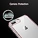 ESR iPhone 8 Plus Case, iPhone 7 Plus Case,Slim iPhone 8 Plus Clear Soft TPU Cover with Electroplated Frame for 5.5