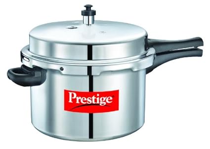 Prestige Popular Aluminium Pressure Cooker, 8.5 Litres