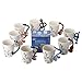 12 Oz Blue Saxophone Music Unique Handle Art Musical Notes Holds Tea Coffee Milk Ceramic Mug Cup Best