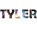 Customized Name Wall Decal Personalized Kids Room Milky Way Wall Sticker VWAQ-GN3 (12