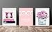 Ink Paintings Wall Fashion Glam Art Poster Designer Print Pink