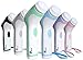 Water-Resistant Professional Skin Care Face and Body Brush System by ToiletTree Products