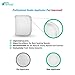 Stella Sealants Professional Sealer Applicator (2 Pack) - Sturdy Microfiber Pad for Sealing Marble Granite Stone and Grout