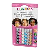 Snazaroo Face Paint Sticks - Girls, Set of 6