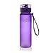 CoolingTech Sports Water Bottle 18Oz 500ml Sports Water Bottles with Leak Proof Sports Bottle Flip Top Plastic Bottle BPA-Free Water Bottle For Gym, Yoga, Running, Cycling Outdoors Water Bottle