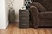 Sterilite 3 Drawer Wicker Weave Decorative Storage Tower, Espresso (4 Pack)