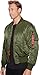 Alpha Industries Men's Ma-1 Flight Jacket,Sage Green,Medium