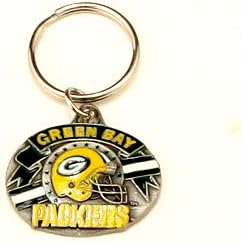 Amazon Com Green Bay Packers Nfl 3d Pewter Keychain Sports Related Key Chains Sports Outdoors