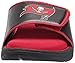 NFL mens Deluxe Foam Sport Shower Slide Flip Flop Sandals