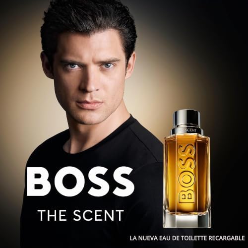 The Scent Eau de Toilette Recarga - Fragancia Ambarina - Con Notas de Extracto de Jengibre, Acordes de Maninka y Cuero - Fragancia Duradera