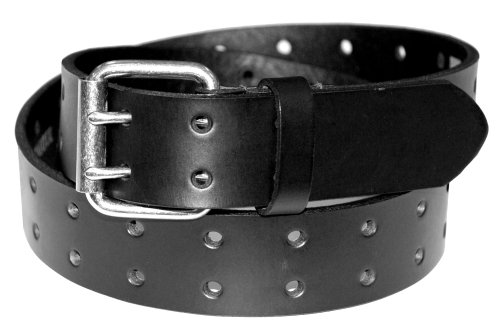 Dickies Men's 1 3/8 in. Genuine Leather Belt (Standard & Big and Tall Sizes),Black,3X (50/52)