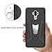 ykooe Huawei Mate 9 Case, Huawei Mate 9 Dual Layer Hybrid Phone Cases Cover Shockproof with Kickstand for Huawei Mate 9 fit Magnetic Car Mount - Black