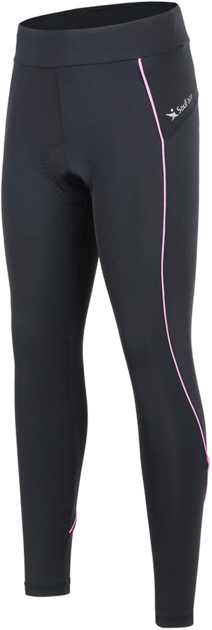 SouFace women padded cycling pants with adjust drawstring, winter