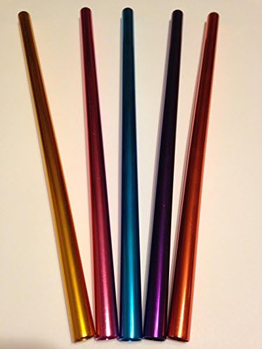 3 Aluminum straws birthday party kids children Slurpee