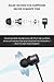 Wired earphones In-Ear Headphones Noise Cancelling Earphones Stereo Earbud Headphones (Crystal Clear Sound, Comfort-Fit, Flat Cable, iPhone and Android Compatible) - B30 Black