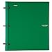 Five Star Flex Hybrid NoteBinder, 1 Inch Binder with Tabs, Notebook and 3 Ring Binder All-in-One, Green (72007)
