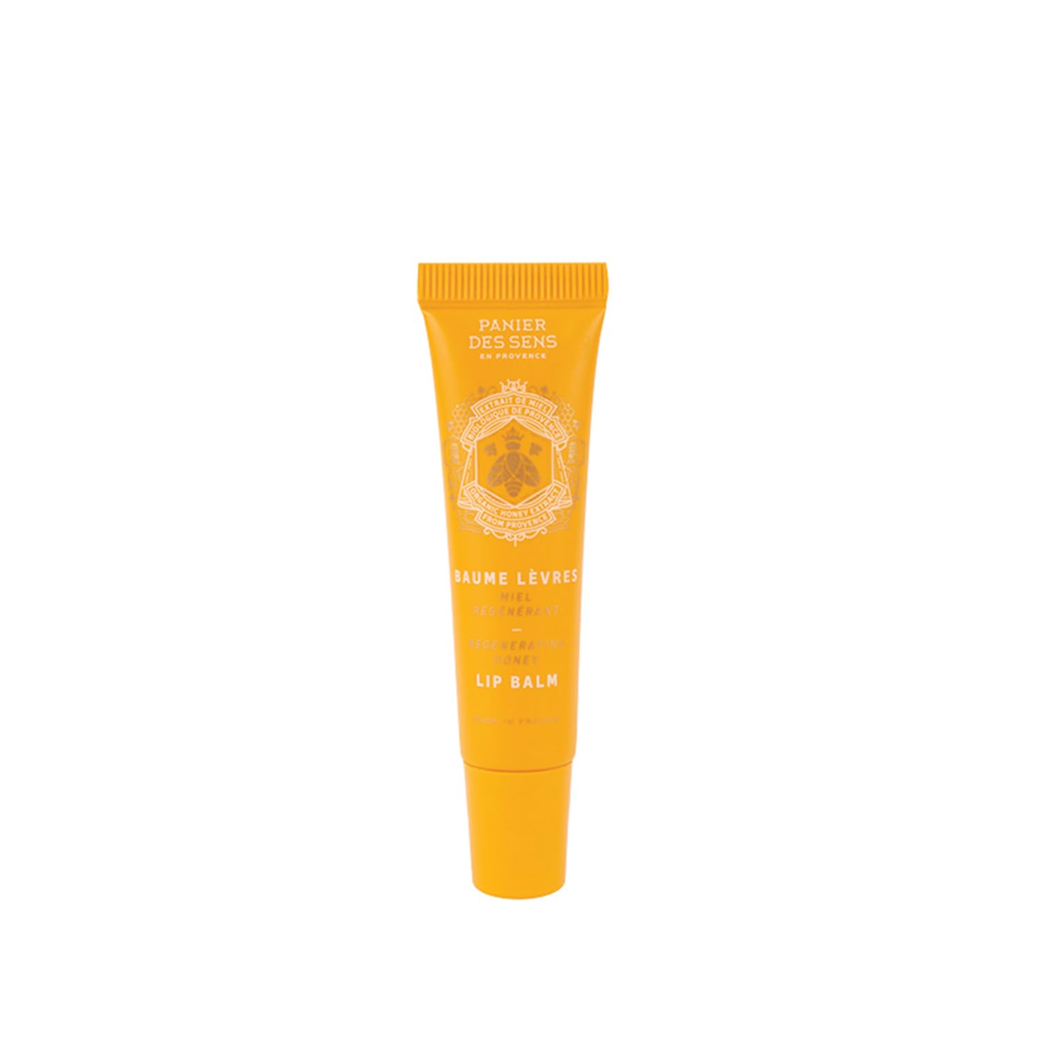 Panier des Sens - Honey Lip Balm for women - Shea butter & Honey - Lip care products - Made in France & 99% Natural Ingredients - Lip moisturiser Nourishing for Dry Lips -15ml