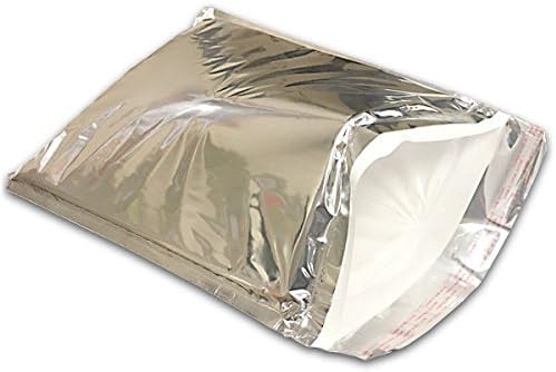 Insulated Mailer Metalized Envelopes for Cold Shipping, 9" x 12" - 5/Case