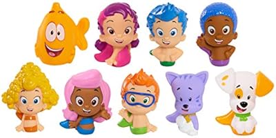 bubble guppies nick jr deluxe water squirter set
