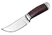 Grand Way Hunting Knife - Short Fixed Blade Knife with Wood Handle FB 251
