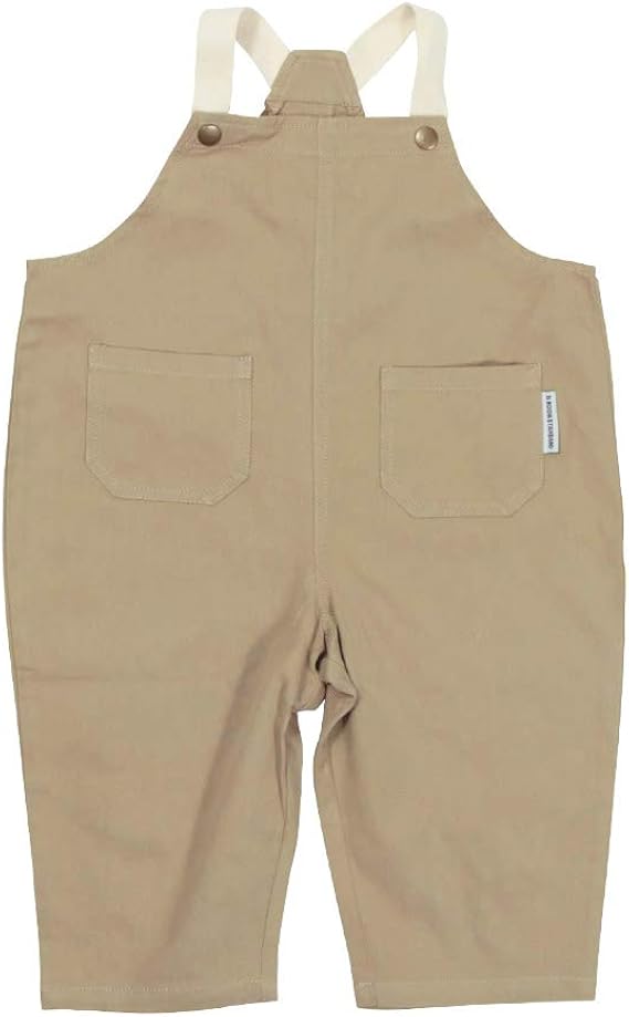 Amazon ビールーム キッズ 子供服 オーバーオール 100 ベージュ サロペット オーバーオール 通販