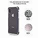 iPhone X Case,EXTREE [Air Cushion] [Shock-Absorption] TPU+TPE Bumper Ultra Soft Protective Scratch-resistant Shockproof Case for Apple iPhone X (BLACK)