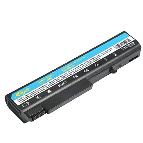 ARyee Li-ion Laptop Battery for HP EliteBook 6930p 8440p 8440w, HP ProBook 6440b 6445b 6450b 6540b 6545b 6550b 6555b, HP Compaq Business Notebook 6530b 6535b 6730b 6735b [6-cell / 4400mAh/48Wh]