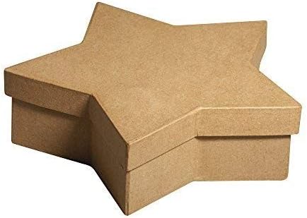 Rayher 67068000 pappm. Estrella Caja FSC recycled100%, 19 x 19 x 6 cm: Amazon.es: Hogar