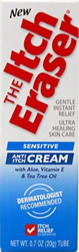 The Itch Eraser - Sensitive Anti Itch Cream - 0.7 oz.