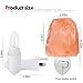 GRDE Himalayan Salt Lamps Crystal Salt Lamp Natural Air Purifier and Soft Night Light for Living Dining Bed Room and Office (Irregular)