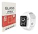 [2PACK] 42mm Apple Watch Screen Protector for Series 1, 2 & 3, WEIPAI Premium Anti-Scratch Tempered Glass Screen Protector [Only Covers The Flat Area]