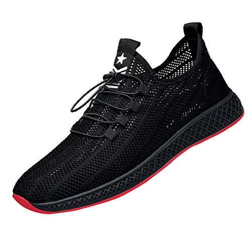 SUADEX Indestructible Steel Toe Shoes Men Women, Work Safety Shoes Slip Resistant Working Shoes Industrial Construction Sneakers for Summer 78A Black Size 11.5-12 Women/10-10.5 Men