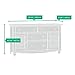 Sauder Harbor View Dresser, Antiqued White finish