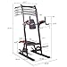 Multifunction Power Tower Dip Station with Bench Adjustable Height for Home Gym Strength Training, Pull Up Push Up Station, Sit Up Station, Vertical Knee Raise and Chin-up Station by HARISON 408thumb 2