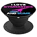 Gymnastics Gift Charm for Girls - Funny Gymnast Slime Quotes PopSockets PopGrip: Swappable Grip for Phones & Tablets