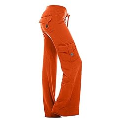 Gcvizuso Wide Leg Pants Woman High Waisted Cargo