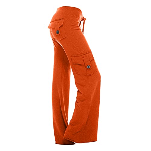 Gcvizuso Wide Leg Pants Woman High Waisted Cargo
