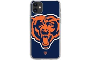 Skinit Clear Phone Case Compatible with iPhone 11 - Officially Licensed NFL Chicago Bears Large Logo Design