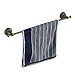 Beelee bathroom carved hand towel bar copper Antique Brass 24 inch single rack wall mounted