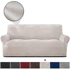 Rhf Velvet Sofa Slipcover Stretch Couch Covers For 3 Cushion