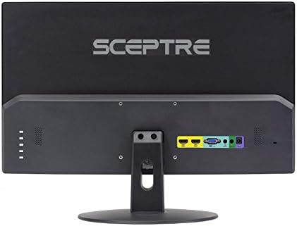 Sceptre E225W-19203R 22" Ultra Thin 75Hz 1080p LED Monitor 2x HDMI VGA Build-in Speakers, Metallic Black 2018 10 Sceptre E225W-19203R 22" Ultra Thin 75Hz 1080p LED Monitor 2x HDMI VGA Build-in Speakers, Metallic Black 2018