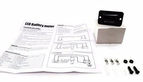 image for 48V Volt BATTERY INDICATOR METER GAUGE for EZGO Club Car Yamaha Golf C